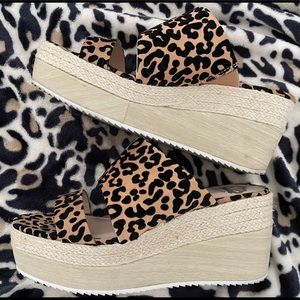 Fergalious by Fergie Leopard Rickey Sandal